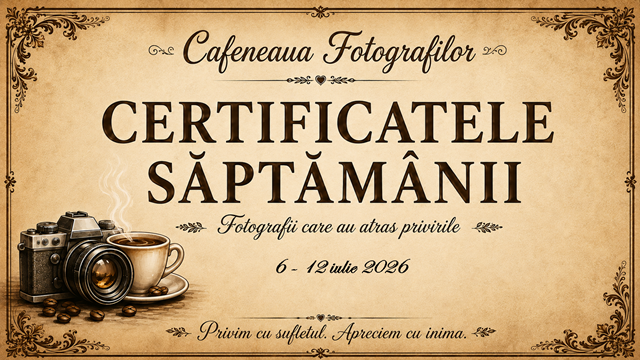 Certificatele săptămânii 6 – 12 iulie 2026