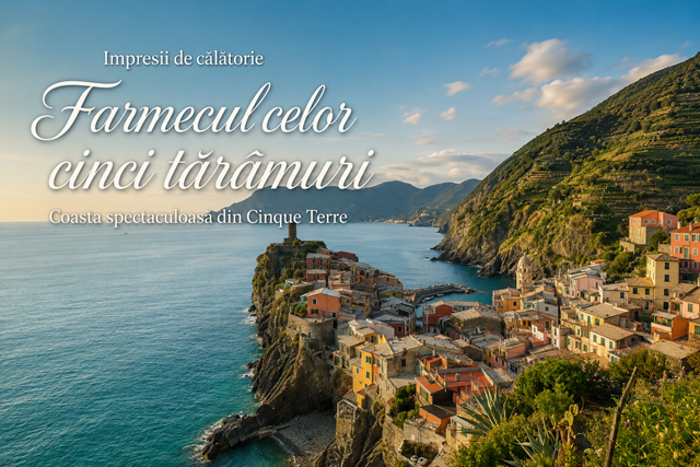 Farmecul celor cinci tărâmuri – coasta spectaculoasă din Cinque Terre
