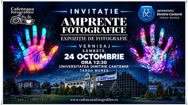 „Amprente fotografice” – o nouă întâlnire cu publicul, la Târgu Mureș