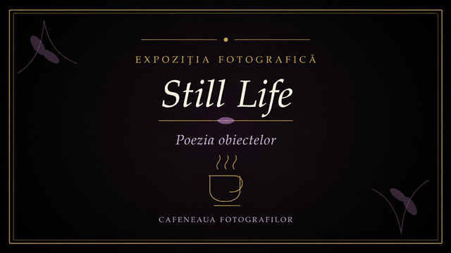 Still Life, Poezia Obiectelor – Expoziție de Fotografie