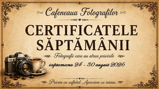 Certificatele săptămânii 24 – 30 august 2026