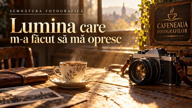 Semnătura fotografică – Lumina care m-a făcut să mă opresc